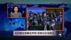 VOA连线：反恐峰会落幕发声明 将举办区域峰会