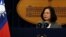 Taiwan's President Tsai Ing-wen