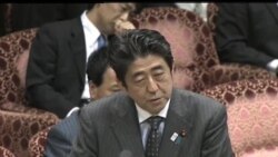 2013-04-24 美國之音視頻新聞: 安倍晉三稱參拜靖國神社不會屈服威脅