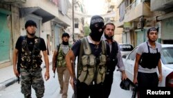 敘利亞自由軍在阿勒頗市內