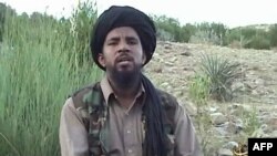 A frame grab from a video posted on the Internet shows Abu Yahia al-Libi. (2006 File)