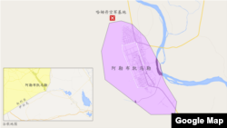 叙利亚阿勒布凯马勒附近哈姆丹空军基地 (谷歌地图)