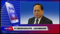 VOA连线（何俊仁）：多个国际团体发联合声明，力挺中国维权律师