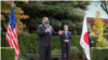 美国国务卿蓬佩奥2020年10月6日在美国驻日本大使馆称赞美日同盟关系（蓬佩奥推特账号）