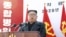 朝鲜领导人金正恩在一家医院动工仪式上讲话。（2020年3月17日 图片由朝鲜政府提供）