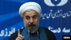 伊朗總統魯哈尼發表電視講話