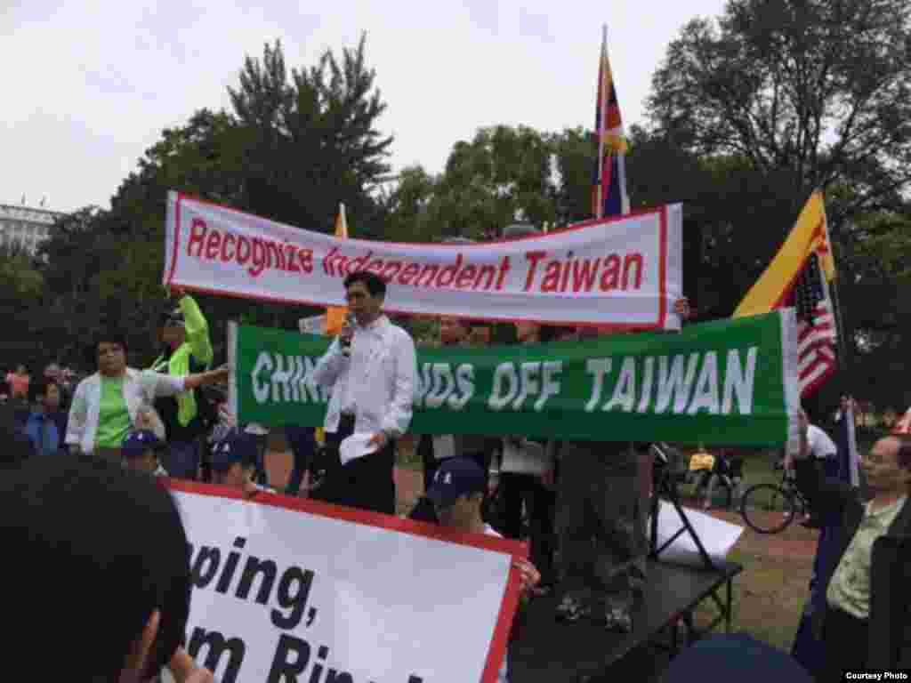 台灣人公共事務會華盛頓分會會長簡明子