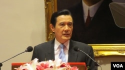 台湾总统马英九 (美国之音张永泰拍摄)