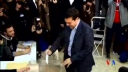 2015-01-25 美國之音視頻新聞: 希臘選民傾向投票予左翼