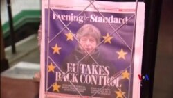 2018-11-15 美國之音視頻新聞: 英國宣佈退出歐盟草案協議 脫歐大臣同時宣佈辭職