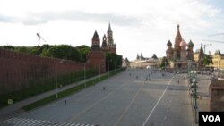 莫斯科紅場（美國之音白樺拍攝）