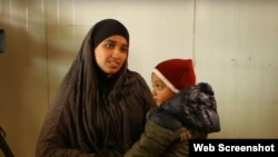 穆萨娜和她的儿子（资料图）。