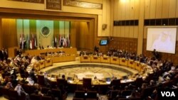 2016年1月10日阿拉伯聯盟在埃及開羅召開的緊急會議。