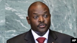 Shugaban kasar Burundi Pierre Nkurunziza