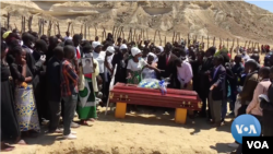 Francisco Tchikuteny Sabalo, the Angolan man known as Pai Grande, or Big Dad, was laid to rest April 19, 2020.