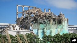 日本福島第一核電站的第三機組(資料圖片)