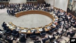聯合國安理會會議會場(資料照片)