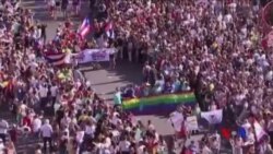 數十萬人湧入馬德里參加同性戀權益大遊行 (粵語)