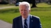 美国总统拜登在德拉瓦度周末时对媒体讲话。（2024年2月19日）