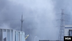 天津塘沽港爆炸現場 (二)