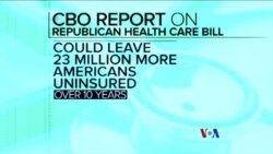 美國國會報告評估共和黨醫保法影響（粵語）