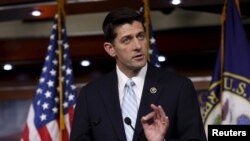 美国国会众议员保罗·瑞安（资料照片）