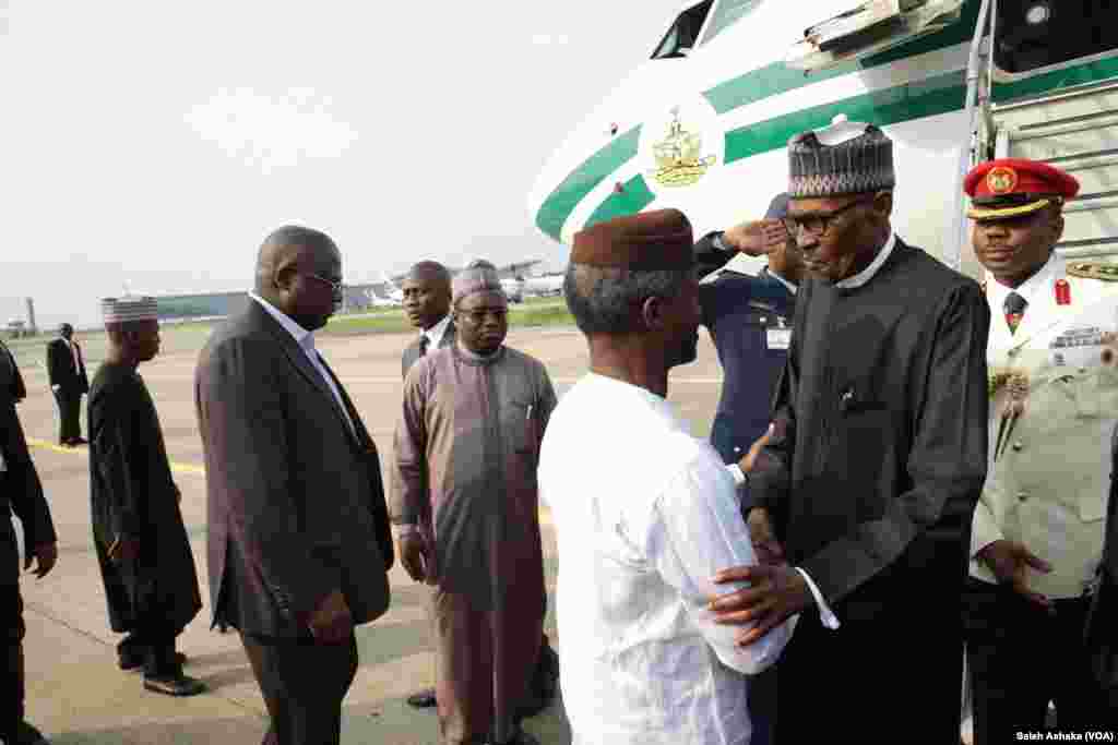Dawowar Shugaba Mohammadu Buhari Daga Birnin London 