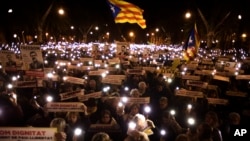 西班牙人1月16日要求當局釋放加泰羅尼亞獨立運動領袖（美聯社）