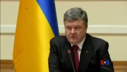 2014-09-10 美國之音視頻新聞: 烏克蘭總統給予東部地區更大自主權