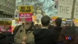 2017-02-05 美國之音視頻新聞: 世界多地爆發反川普旅行禁令抗議活動