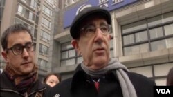 美國駐華大使館一等政務秘書白丹利（Dan Biers）呼籲當局釋放浦志強 (視頻截圖)