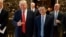 Дональд Трамп и Джек Ма, глава компании Alibaba в Нью-Йорке в 2017 году