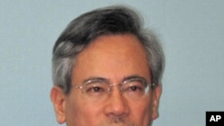 出席第64届世卫大会(WHA)的台湾代表团团长、台湾卫生署长邱文达