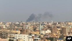 Magaala Kartuum keesaatti bakka waraanii mootummaa qabachuudhaa opireeshinii eeggeessa jiruu aara mullatu,Kaartuum, Sudan, Fulb.26, 2024. 