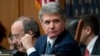 资料照：共和党联邦议员麦克尔·麦考尔（Rep. Michael McCaul, R-TX）2019年10月23日出席众议院外交事务委员会听证会。