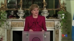 2017-03-14 美國之音視頻新聞: 蘇格蘭首席部長尋求再次舉行獨立公投 (粵語)