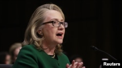 美國國務卿克林頓星期三在美國聯邦參議院外交關係委員會上就班加西襲擊事件提供證詞