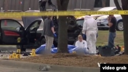 伊斯兰国激进组织星期二宣称对星期天美国得克萨斯州加兰德市一个会议中心外的袭击行动负责。