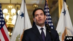 Госсекретарь Марко Рубио. Белый дом. Вашингтон, округ Колумбия. 21 января 2025 г. 