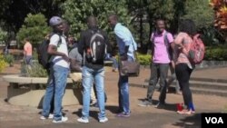 在巴西利亞大學就讀的非洲留學生