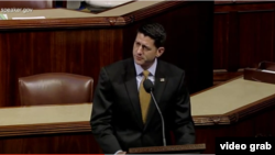 美国国会众议院议长保罗.瑞安(视频截图)