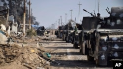 伊拉克安全部队包围了拉马迪市中心的政府区（2015年12月28日）