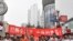 成都近日2000多人举行反日游行