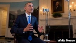 奥巴马在星期六的每周例行讲话中