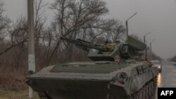 На подступах к Покровску (архивное фото) 