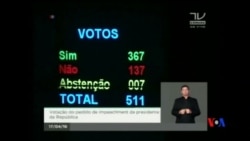 2016-04-18 美國之音視頻新聞: 巴西國會彈劾總統羅塞夫