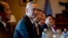 Chinese Vice Premier Liu He, center, accompanied by other Chinese officials, begins talks with U.S. Trade Representative Robert Lighthizer at the Executive Office Building on the White House Complex, Jan. 30, 2019.