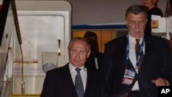 克里姆林宫否认俄罗斯总统普京提前离开20国集团峰会