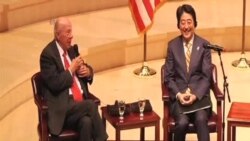 安倍訪問加州強調吸收矽谷文化