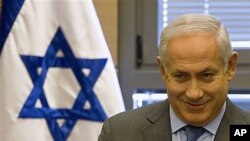 內塔尼亞胡要求潘基文制止沖破封鎖船隊。